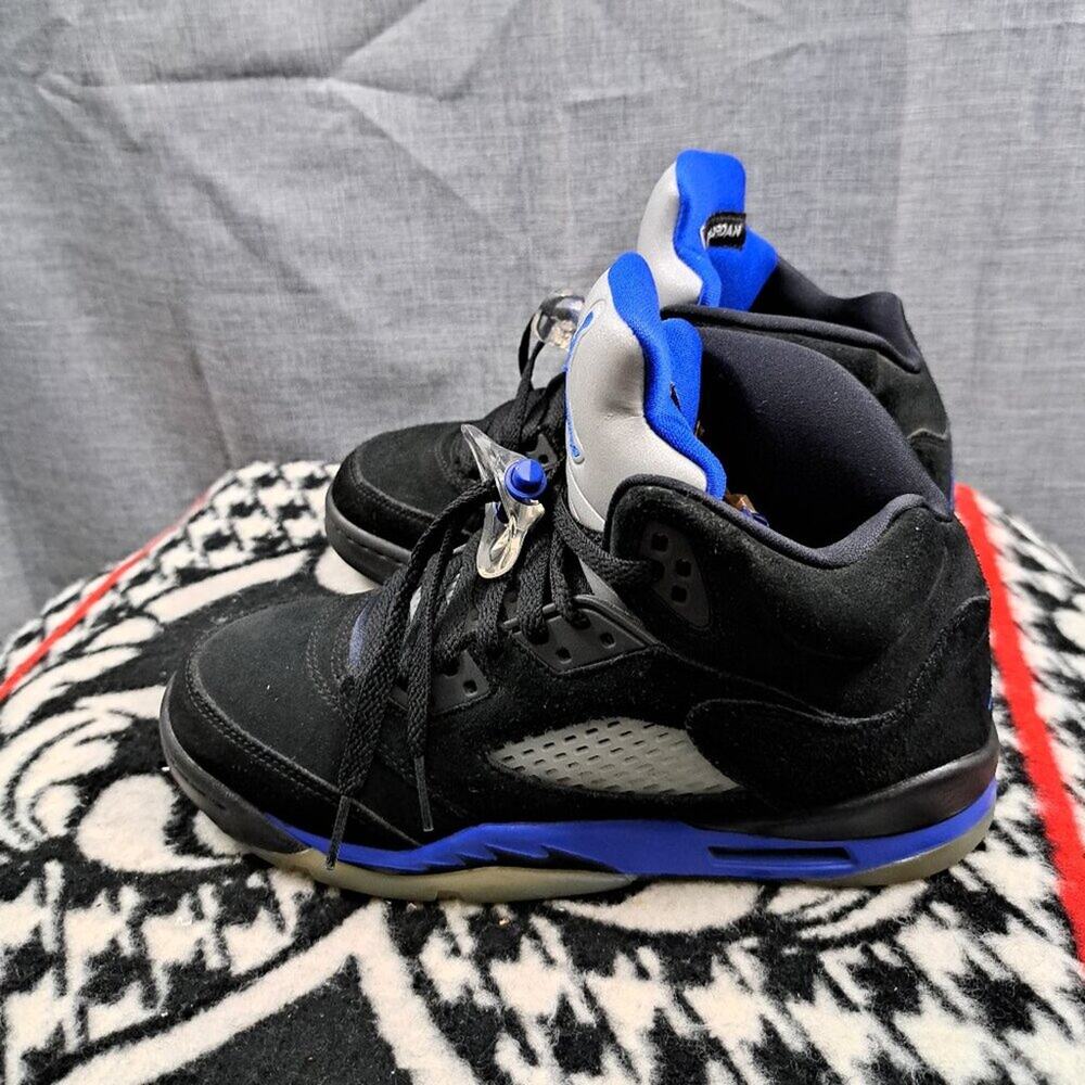 %Nike Air Jordan 5 Retro Racer Blue Size 6.5Y AJ22